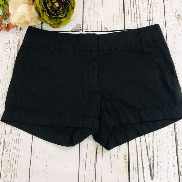 J. Crew Chino Broken-In Black Shorts 0 - Picture 1 of 10